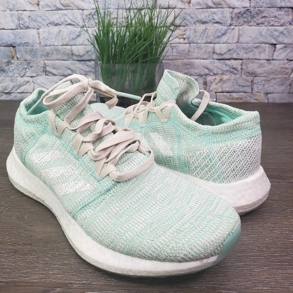 New Adidas PureBoost Go 'Clear Mint' - Picture 2 of 9